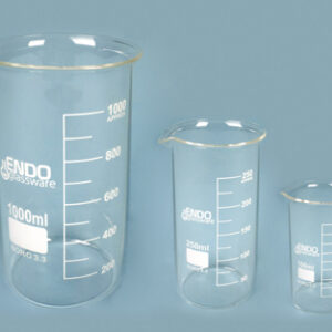 Bécher à bec forme haute en verre borosilicaté ECO