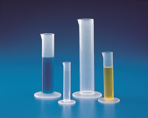GRADUATED CYLINDER PP SHORT SHAPE Eprouvettes graduées forme basse en PP