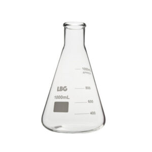 Fiole Erlenmeyer ECO COL ETROIT DROIT ISO EN VERRE