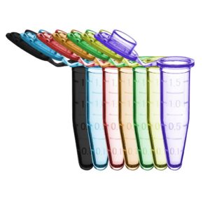 Microtube avec bouchon, stérile, avec sac autoportant & stop-Pops