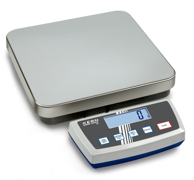 Balance plateforme en acier inoxydable DE 318×308×75 mm