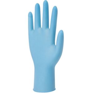 Gant d'examen nitrile sans poudre NATUREX NITRYL DERM 3.5GR carton de 1000 pièces (Taille S)
