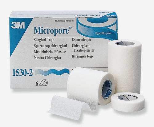 MICROPORE 3M (h 25 mm x 9,14 m 12 rouleaux)